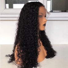 Cargar imagen en el visor de la galería, Extensiones de cabello frontal con encaje ondulado 100% cabello humano