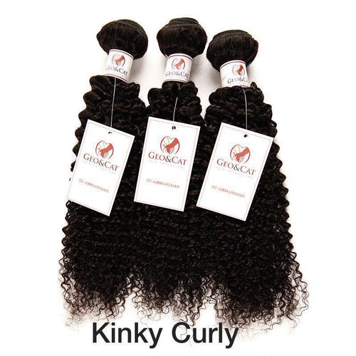 Kinky Curly Hair Extensions 100% Human Hair 1 Bundle