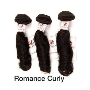 Romance Curly Hair Extensions 100% Human Hair 1 Bundle