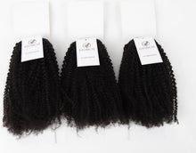 Cargar imagen en el visor de la galería, Afro Kinky Curly Clip 100% Cabello Virgen Humano 1 Paquete