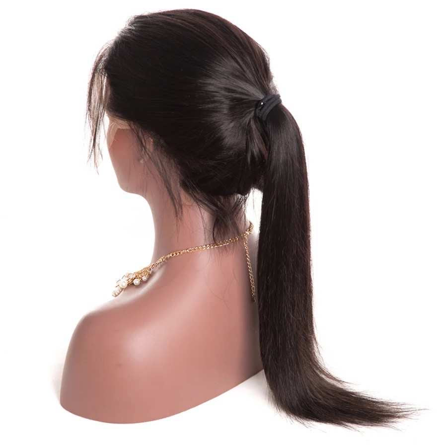 Extensiones de cabello frontal de encaje recto 100% cabello humano