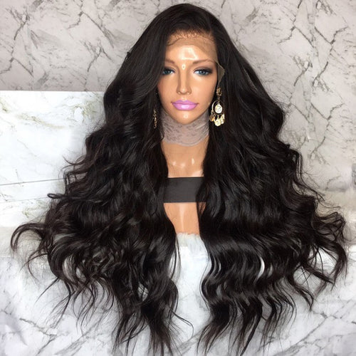 Body wave Lace Frontal Hair Extensions 100% Human Hair